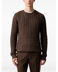 Lindbergh - Pull En Maille Torsadée - Lyst