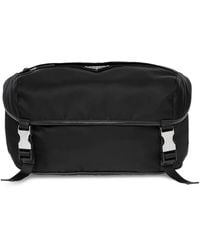 Prada - Re-Nylon And Saffiano Leather Shoulder Bag - Lyst