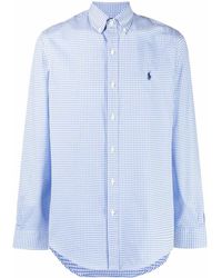 Polo Ralph Lauren - Overhemd Met Gingham Ruit - Lyst