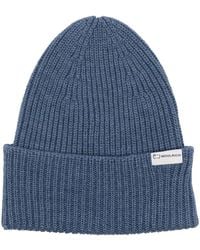 Woolrich - Ribbed-Knit Wool Beanie - Lyst