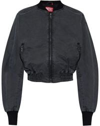 DIESEL - G-Rail-P1 Bomber Jacket - Lyst