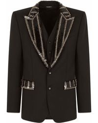 Dolce & Gabbana - Sicilia-fit Embellished Three-piece Suit - Lyst