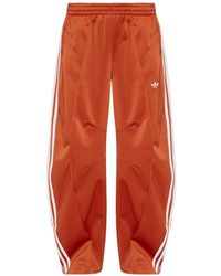 adidas - Logo-Embroidered Side-Stripe Track Pants - Lyst