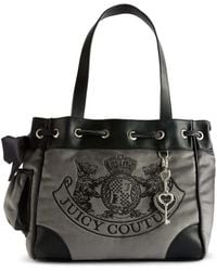 Juicy Couture - Daydreamer Logo-Embroidered Shoulder Bag - Lyst
