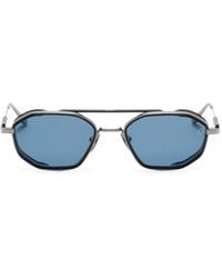 Akoni - Lunettes De Soleil À Monture Géométrique - Lyst