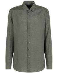 Giorgio Armani - Chemise À Boutonnière - Lyst