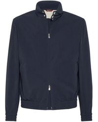 Brunello Cucinelli - Water-Resistant Bomber Jacket - Lyst