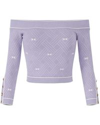 Elisabetta Franchi - Top - Lyst