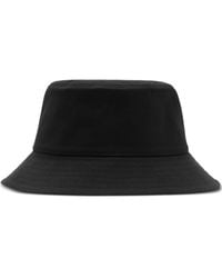 Burberry - Ekd-embroidered Bucket Hat - Lyst