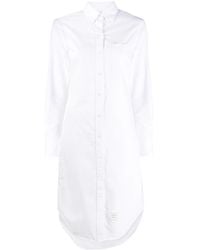 Thom Browne - Knee-Length Shirt Dress - Lyst