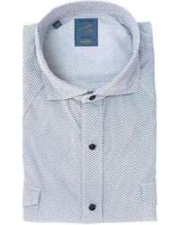 Barba Napoli - Patterned Button-Down Shirt - Lyst
