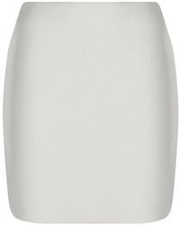 Fabiana Filippi - Wool Knit Mini Skirt - Lyst