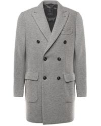Fay - Double-Breasted Coat - Lyst