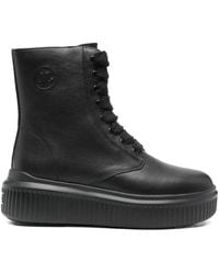 Janet & Janet - 45Mm Lace-Up Platform Combat Boots - Lyst