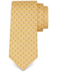 Ferragamo - Club-Print Silk Tie - Lyst