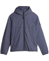 Napapijri - Veste Zippée À Capuche - Lyst