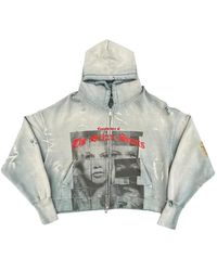 SEKRIT - Compliments Graphic-Print Zip-Up Hoodie - Lyst