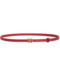 Dolce & Gabbana - Calfskin Belt - Lyst