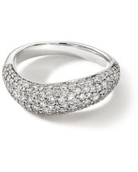 John Hardy - Ring Met Diamant - Lyst