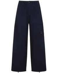 C.P. Company - Lens-Detail Cargo-Pockets Trousers - Lyst