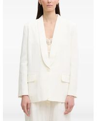 Munthe - Shawl-Lapel Single-Breasted Blazer - Lyst
