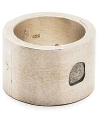 Parts Of 4 - Bague Sistema Slab Sertie De Diamants - Lyst