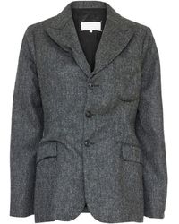 Maison Margiela - Three-Button Tweed Jacket - Lyst