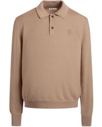 Bally - Long-Sleeve Polo Shirt - Lyst