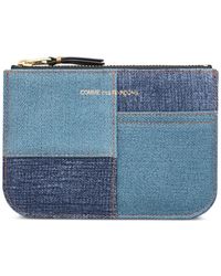 Comme des Garçons - Portafoglio Con Stampa Denim - Lyst