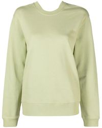 Proenza Schouler - Twist-detail Crew-neck Sweatshirt - Lyst