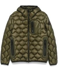 Peuterey - Steppjacke mit geometrischer Steppung - Lyst