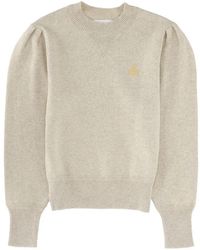 Isabel Marant - Pull Kelaya À Manches Bouffantes Et Logo - Lyst