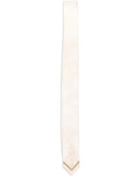 Bode - Embroidered Satin Tie - Lyst