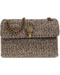 Kurt Geiger - Medium Kensington Crystal-Embellished Chain Bag - Lyst