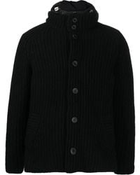 Herno - Gerippte Jacke Mit Knopfleiste - Lyst
