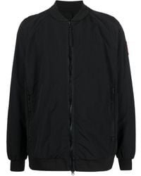Canada Goose - Logo-patch Zip-up Bomber Jacket - Lyst