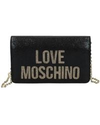Love Moschino - Logo-Embellishment Crossbody Bag - Lyst