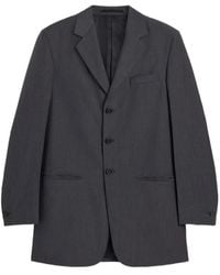Jil Sander - Chaqueta Fil-À-Fil Con Botones - Lyst