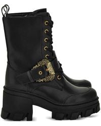 Versace Jeans Couture - Stiefel mit Schnalle - Lyst