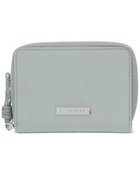 KARL LAGERFELD - Logo-Plaque Zip-Around Wallet - Lyst