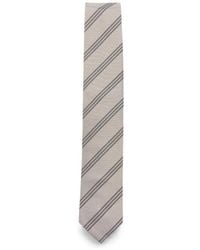 Lardini - Striped-Pattern Tie - Lyst