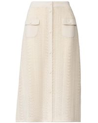 Fabiana Filippi - Button Patch-Pocket Skirt - Lyst