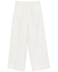ROSSO35 - Elasticated-Waist Trousers - Lyst