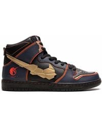 Nike - X Gundam Sb Dunk High Pro Qs "Banshee" Sneakers - Lyst