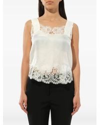 Givenchy - Lace Trim Top - Lyst