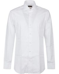 Barba Napoli - Camisa de algodón de manga larga - Lyst