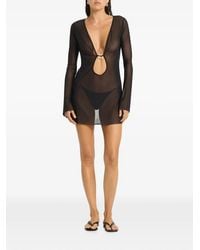 Bondeye - Priya Ring-Detail Mini Dress - Lyst
