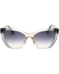 Moschino - Cat-Eye Frame Sunglasses - Lyst