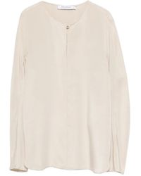 Max Mara - Long-Sleeve Blouse - Lyst