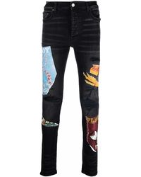Amiri - X Playboy Magazine Print Super-Skinny Jeans - Lyst